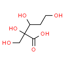 ChemSpider 2D Image | 4-Deoxy-2-C-(hydroxymethyl)pentonic acid | C6H12O6