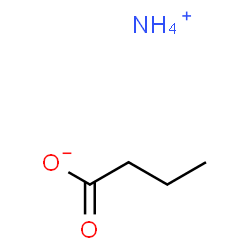 ChemSpider 2D Image | Ammonium butyrate | C4H11NO2