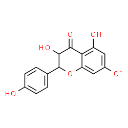 ChemSpider 2D Image | 3,5-Dihydroxy-2-(4-hydroxyphenyl)-4-oxo-7-chromanolate | C15H11O6