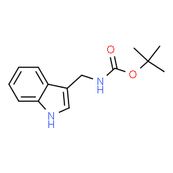 ChemSpider 2D Image | tert-butyl ((1H-indol-3-yl)methyl)carbamate | C14H18N2O2