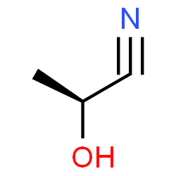 ChemSpider 2D Image | (S)-lactonitrile | C3H5NO