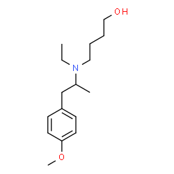 ChemSpider 2D Image | mebeverine alcohol | C16H27NO2