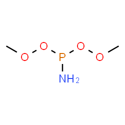 ChemSpider 2D Image | [amino(methylperoxy)phosphanyl]peroxymethane | C2H8NO4P