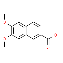 ChemSpider 2D Image | 6,7-Dimethoxy-2-naphthoic acid | C13H12O4