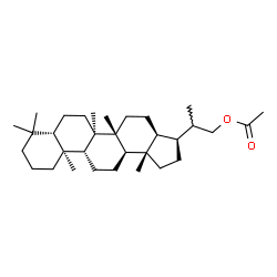 ChemSpider 2D Image | Hopan-29-yl acetate | C32H54O2