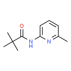ChemSpider 2D Image | 2,2-Dimethyl-N-(6-methyl-2-pyridinyl)propanamide | C11H16N2O
