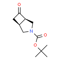 ChemSpider 2D Image | 2-Methyl-2-propanyl (1S,5R)-6-oxo-3-azabicyclo[3.2.0]heptane-3-carboxylate | C11H17NO3