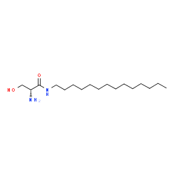 ChemSpider 2D Image | N-Tetradecyl-D-serinamide | C17H36N2O2