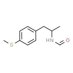 ChemSpider 2D Image | N-{1-[4-(Methylsulfanyl)phenyl]-2-propanyl}formamide | C11H15NOS
