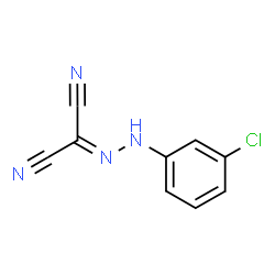 ChemSpider 2D Image | CCCP | C9H5ClN4