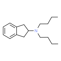 ChemSpider 2D Image | N,N-Dibutyl-2-indanamine | C17H27N