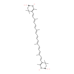 ChemSpider 2D Image | (R,R)-astaxanthin | C40H52O4