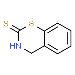 ChemSpider 2D Image | 3,4-Dihydro-2H-1,3-benzothiazine-2-thione | C8H7NS2
