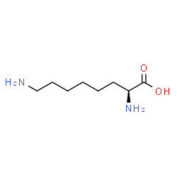ChemSpider 2D Image | (2S)-2,8-Diaminooctanoic acid | C8H18N2O2