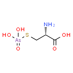 ChemSpider 2D Image | S-Arsonocysteine | C3H8AsNO5S