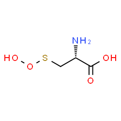 ChemSpider 2D Image | S-Hydroperoxycysteine | C3H7NO4S