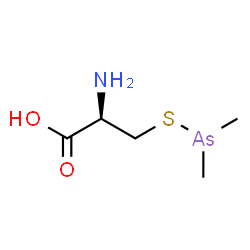 ChemSpider 2D Image | S-(Dimethylarsino)-L-cysteine | C5H12AsNO2S