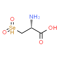 ChemSpider 2D Image | 3-(Dioxido-lambda~6~-selanyl)-L-alanine | C3H7NO4Se