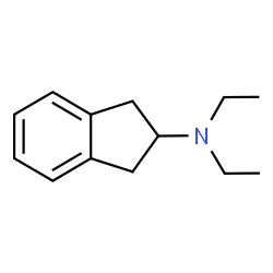ChemSpider 2D Image | N,N-Diethyl-2-indanamine | C13H19N