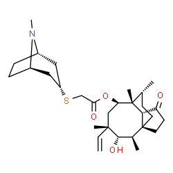 ChemSpider 2D Image | Retapamulin | C30H47NO4S