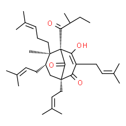 ChemSpider 2D Image | Adhyperforin | C36H54O4