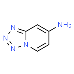 ChemSpider 2D Image | Tetrazolo[1,5-a]pyridin-7-amine | C5H5N5