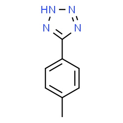 ChemSpider 2D Image | 5-p-Tolyl-1H-tetrazole | C8H8N4