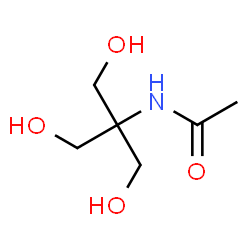 ChemSpider 2D Image | N-[1,3-Dihydroxy-2-(hydroxymethyl)-2-propanyl]acetamide | C6H13NO4