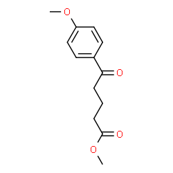 ChemSpider 2D Image | Methyl 5-(4-methoxyphenyl)-5-oxopentanoate | C13H16O4