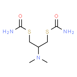 ChemSpider 2D Image | Cartap | C7H15N3O2S2