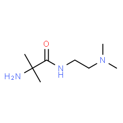 ChemSpider 2D Image | N-[2-(Dimethylamino)ethyl]-2-methylalaninamide | C8H19N3O