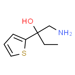 ChemSpider 2D Image | 1-Amino-2-(2-thienyl)-2-butanol | C8H13NOS