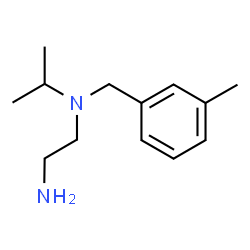 ChemSpider 2D Image | N-Isopropyl-N-(3-methylbenzyl)-1,2-ethanediamine | C13H22N2