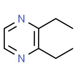 ChemSpider 2D Image | 2,3-Diethylpyrazine | C8H12N2
