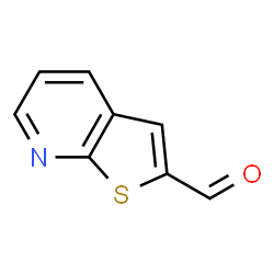 ChemSpider 2D Image | Thieno[2,3-b]pyridine-2-carbaldehyde | C8H5NOS