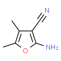 ChemSpider 2D Image | 2-Amino-4,5-dimethyl-3-furonitrile | C7H8N2O