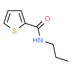 ChemSpider 2D Image | N-Propyl-2-thiophenecarboxamide | C8H11NOS