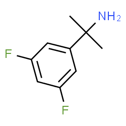 ChemSpider 2D Image | 2-(3,5-Difluorophenyl)-2-propanamine | C9H11F2N