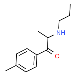 ChemSpider 2D Image | 1-(4-Methylphenyl)-2-(propylamino)-1-propanone | C13H19NO