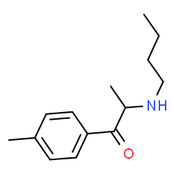 ChemSpider 2D Image | 2-(Butylamino)-1-(4-methylphenyl)-1-propanone | C14H21NO