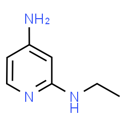 ChemSpider 2D Image | 4-Amino-2-ethylaminopyridine | C7H11N3