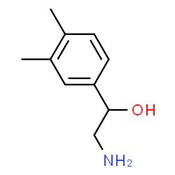 ChemSpider 2D Image | 2-Amino-1-(3,4-dimethylphenyl)ethanol | C10H15NO