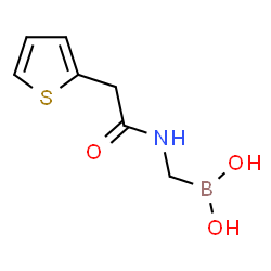 ChemSpider 2D Image | N-2-Thiophen-2-Yl-Acetamide Boronic Acid | C7H10BNO3S