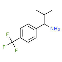 ChemSpider 2D Image | 2-Methyl-1-[4-(trifluoromethyl)phenyl]-1-propanamine | C11H14F3N