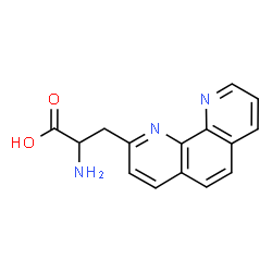 ChemSpider 2D Image | 3-(1,10-Phenanthrolin-2-yl)alanine | C15H13N3O2