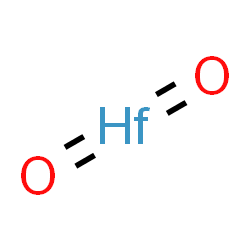 ChemSpider 2D Image | Dioxohafnium | HfO2