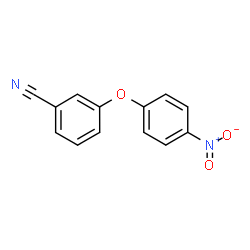 ChemSpider 2D Image | 3-(4-Nitrophenoxy)benzonitrile | C13H8N2O3