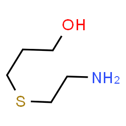 ChemSpider 2D Image | 3-(2-Aminoethylthio)Propanol | C5H13NOS