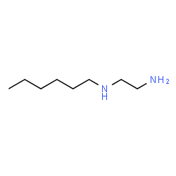 ChemSpider 2D Image | N-Hexylethylenediamine | C8H20N2