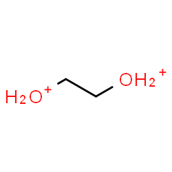 ChemSpider 2D Image | 1,2-Ethanediyldioxonium | C2H8O2